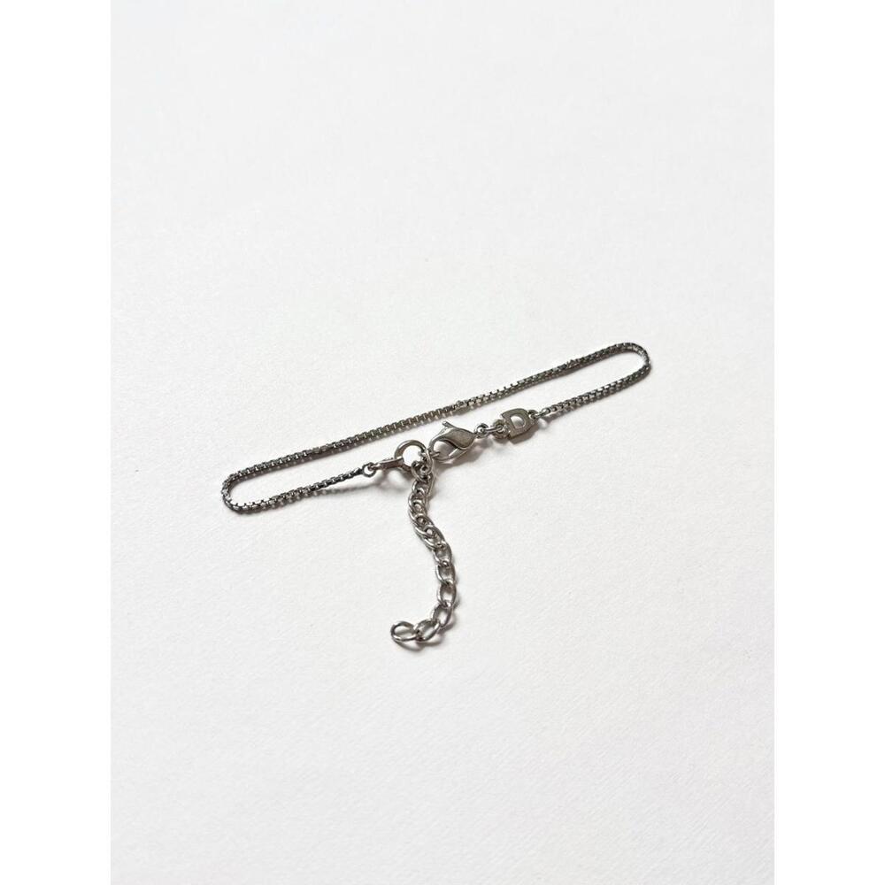 Christian Dior Silver Plated Link Bracelet